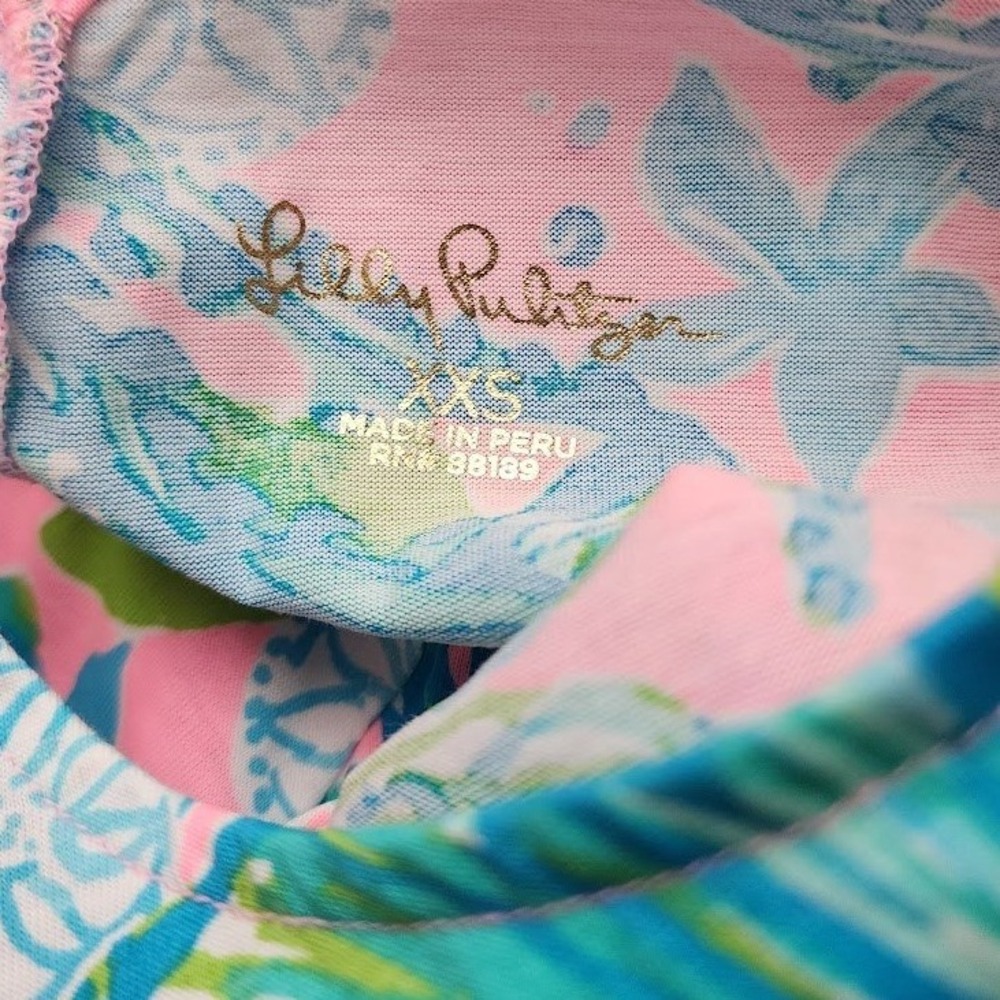 LILLY PULITZER Kristin mini dress in Mandeville Baby nautical print size XXS - Picture 3 of 6